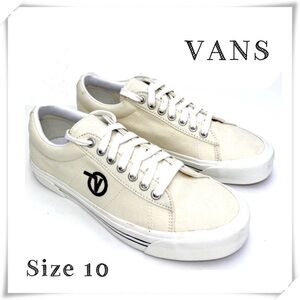 VANS Sentry V embroidered Logo Canvas Sneakers in Ivory